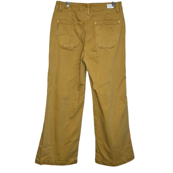 Paige Carly Wide Leg Pants Size 27 $225 Vintage Golden Glow - Picture 6 of 10